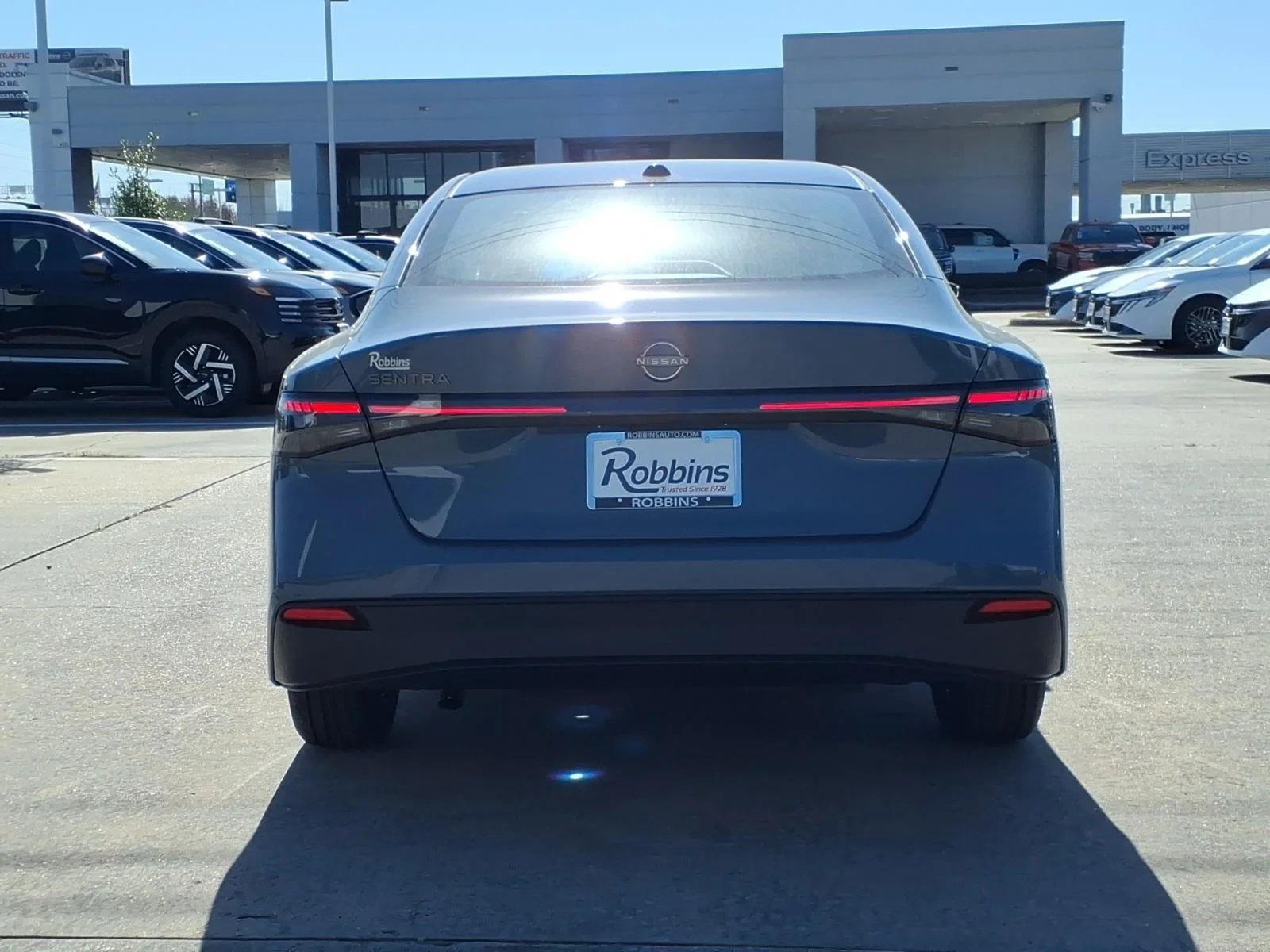 2026 Nissan Sentra SV Gray at Robbins Nissan