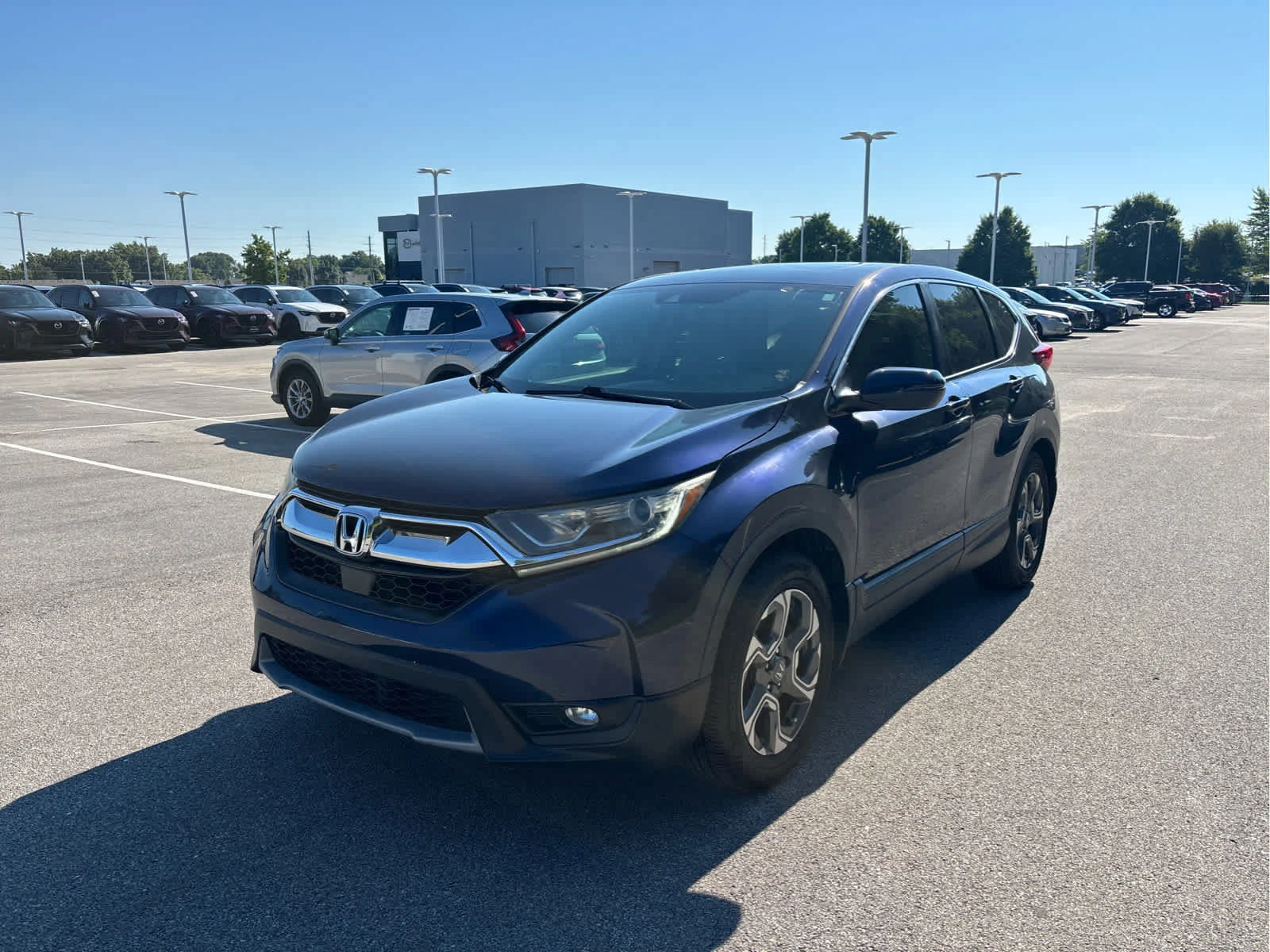 Used 2018 Honda CR-V EX-L with VIN 5J6RW1H87JA007958 for sale in Kansas City
