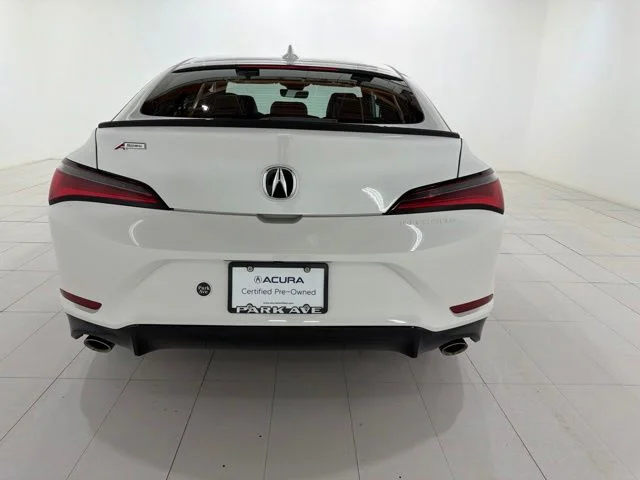 Certified Used 2024 Platinum White Pearl Acura A-SPEC image 4