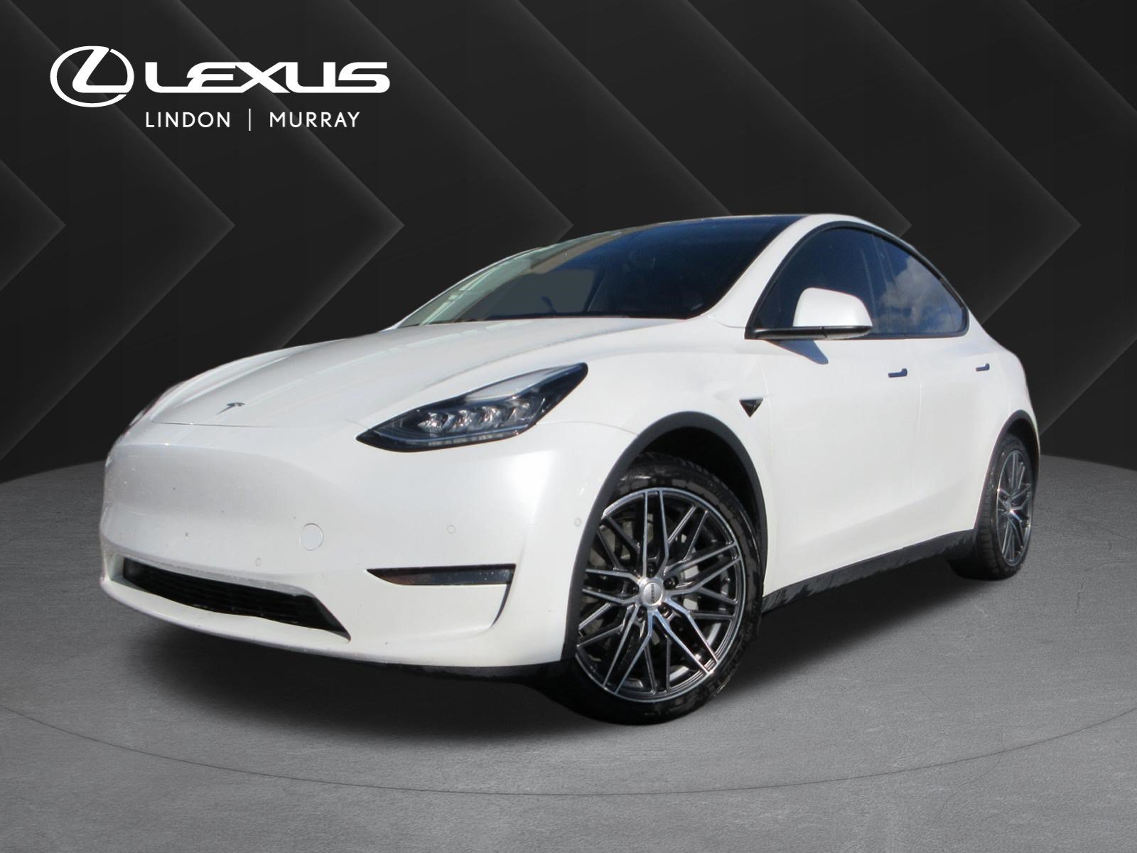 Used 2021 Pearl White Multi-Coat Tesla Long Range image 1