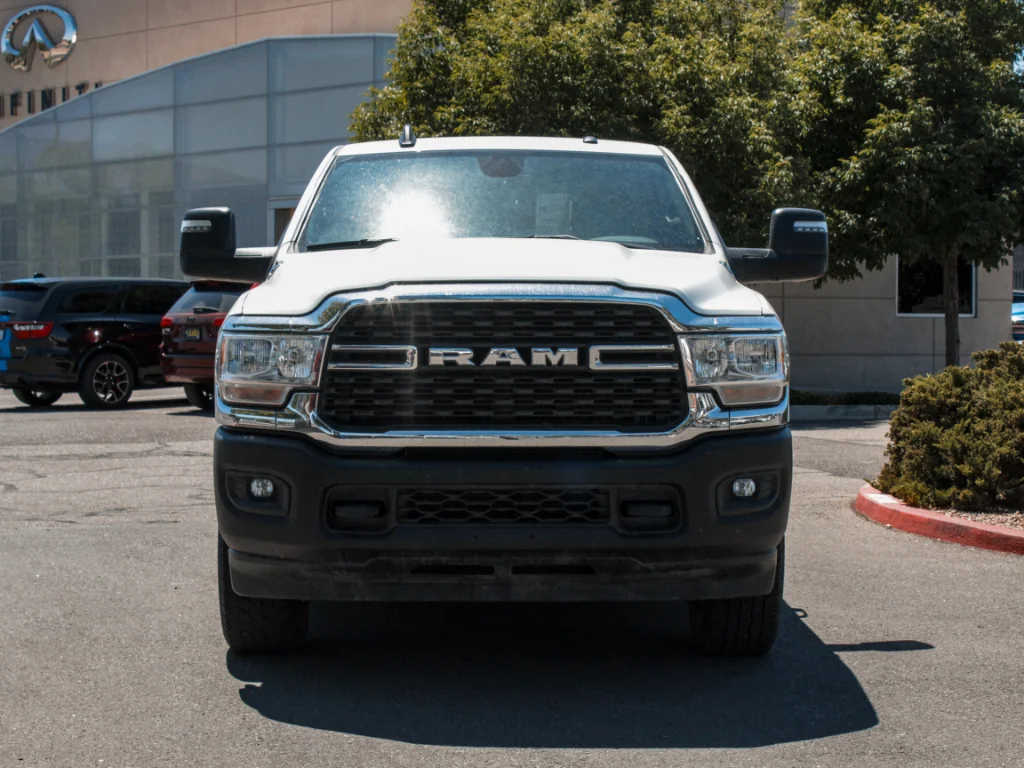 Used 2024 Bright White Clearcoat Ram Big Horn image 2