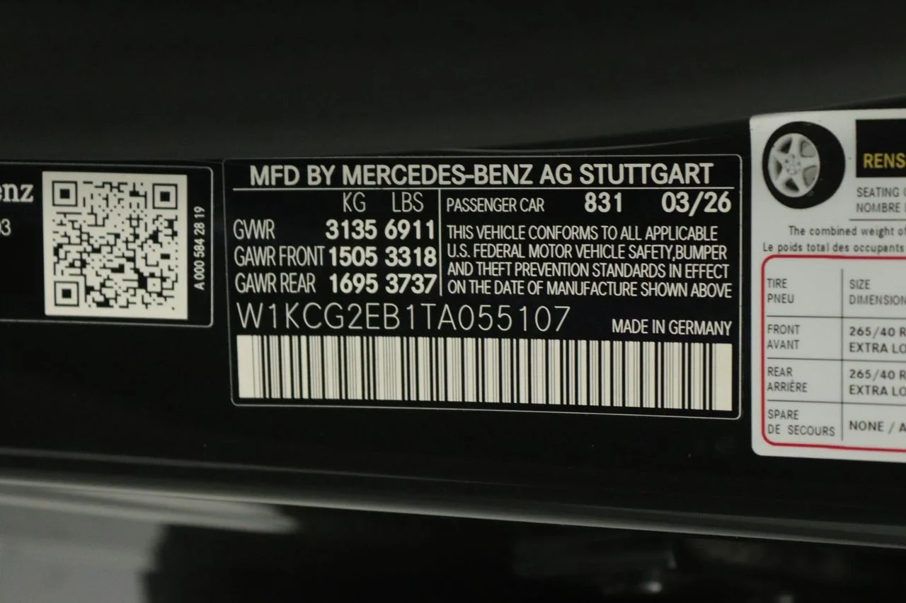 New 2026 Graphite Grey Metallic Mercedes-Benz 450 4MATIC® image 12