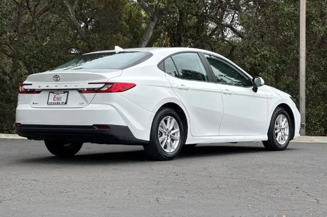 Certified Used 2025 White Toyota LE image 4