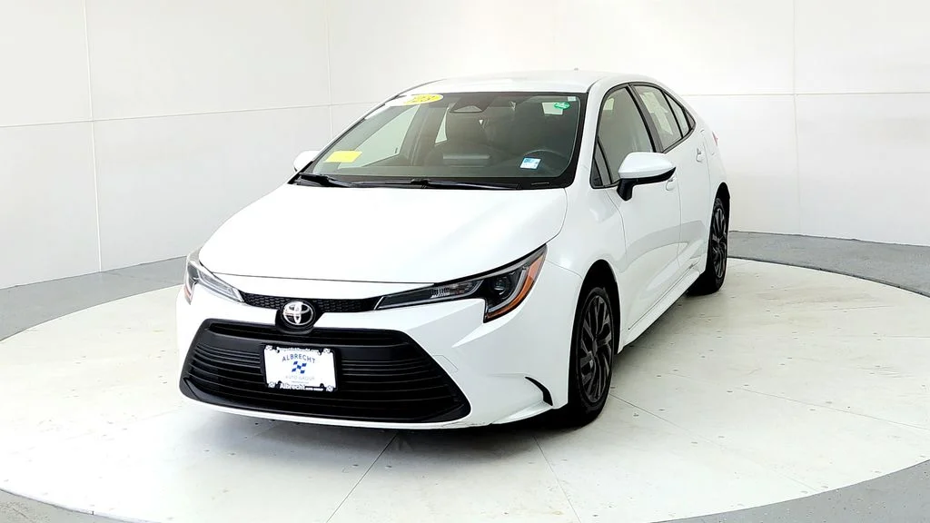 Certified Used 2023 Beige Toyota LE image 2