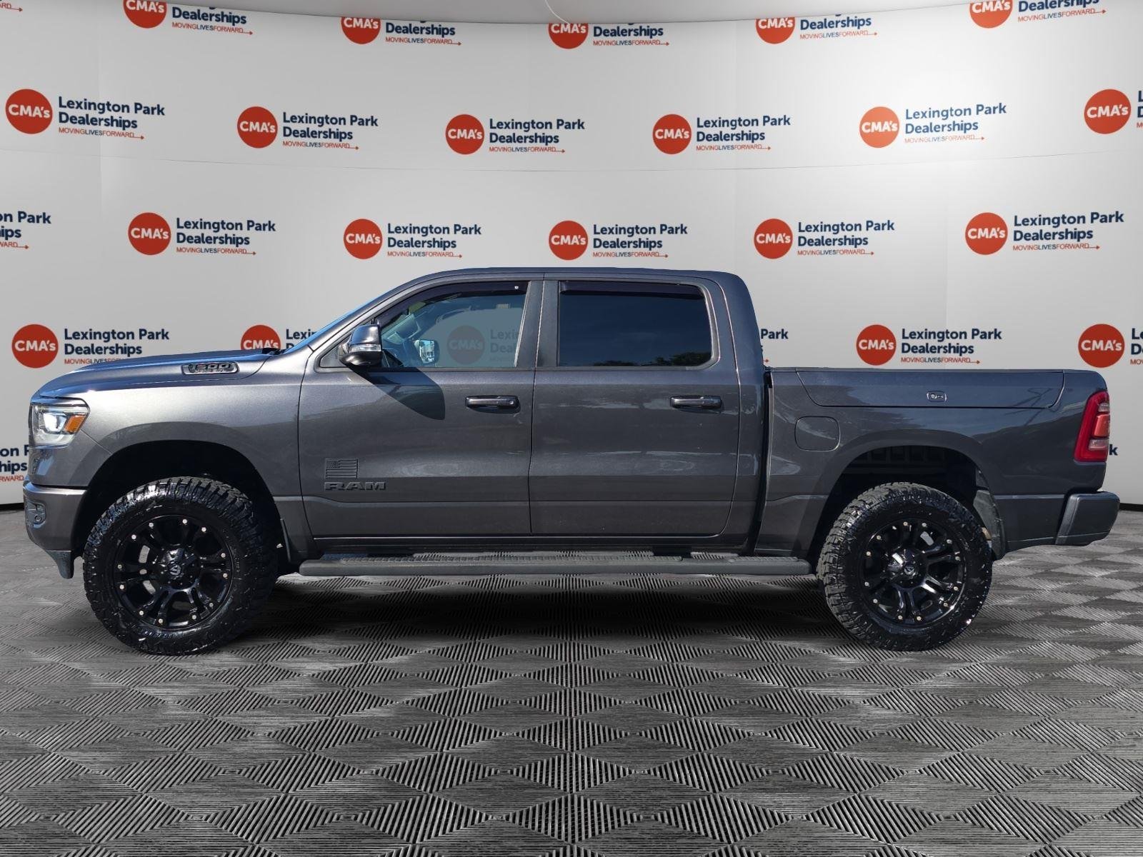 Used 2019 Granite Crystal Metallic Clearcoat Ram Big Horn/Lone Star image 4