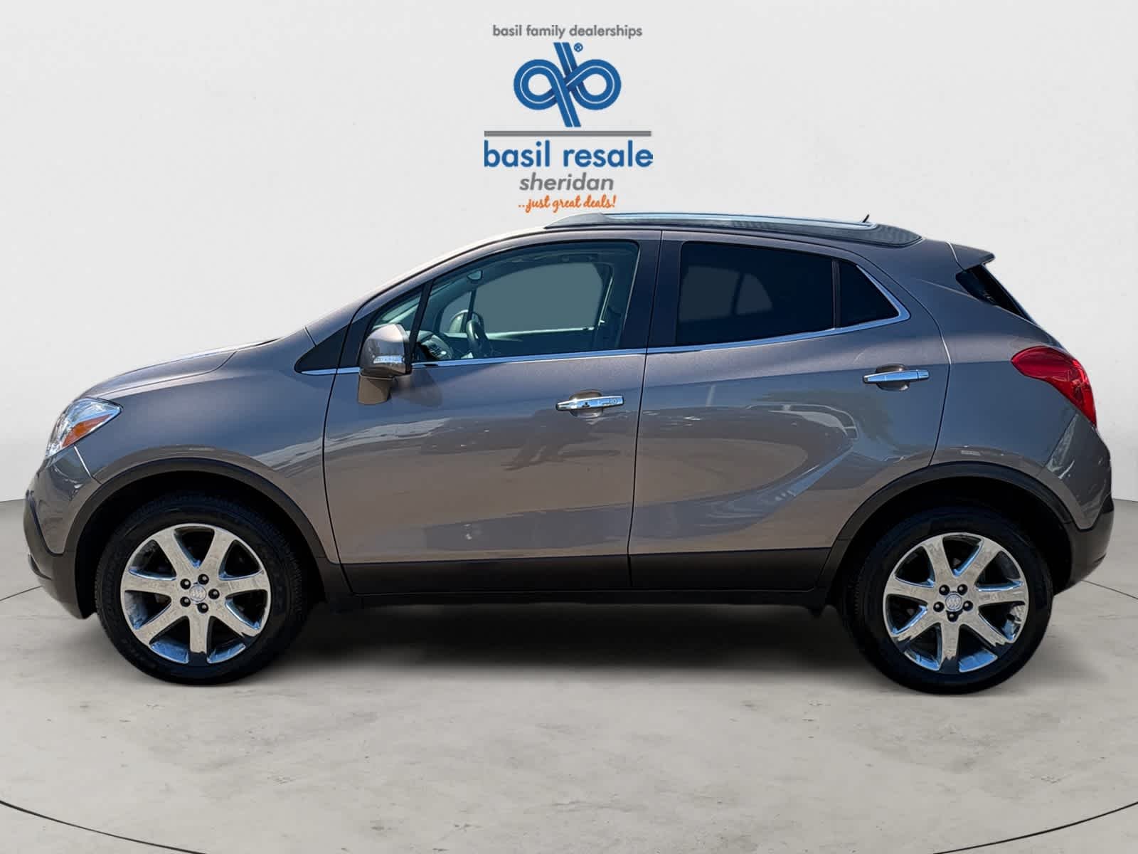 Used 2014 Cocoa Silver Metallic Buick Premium image 3