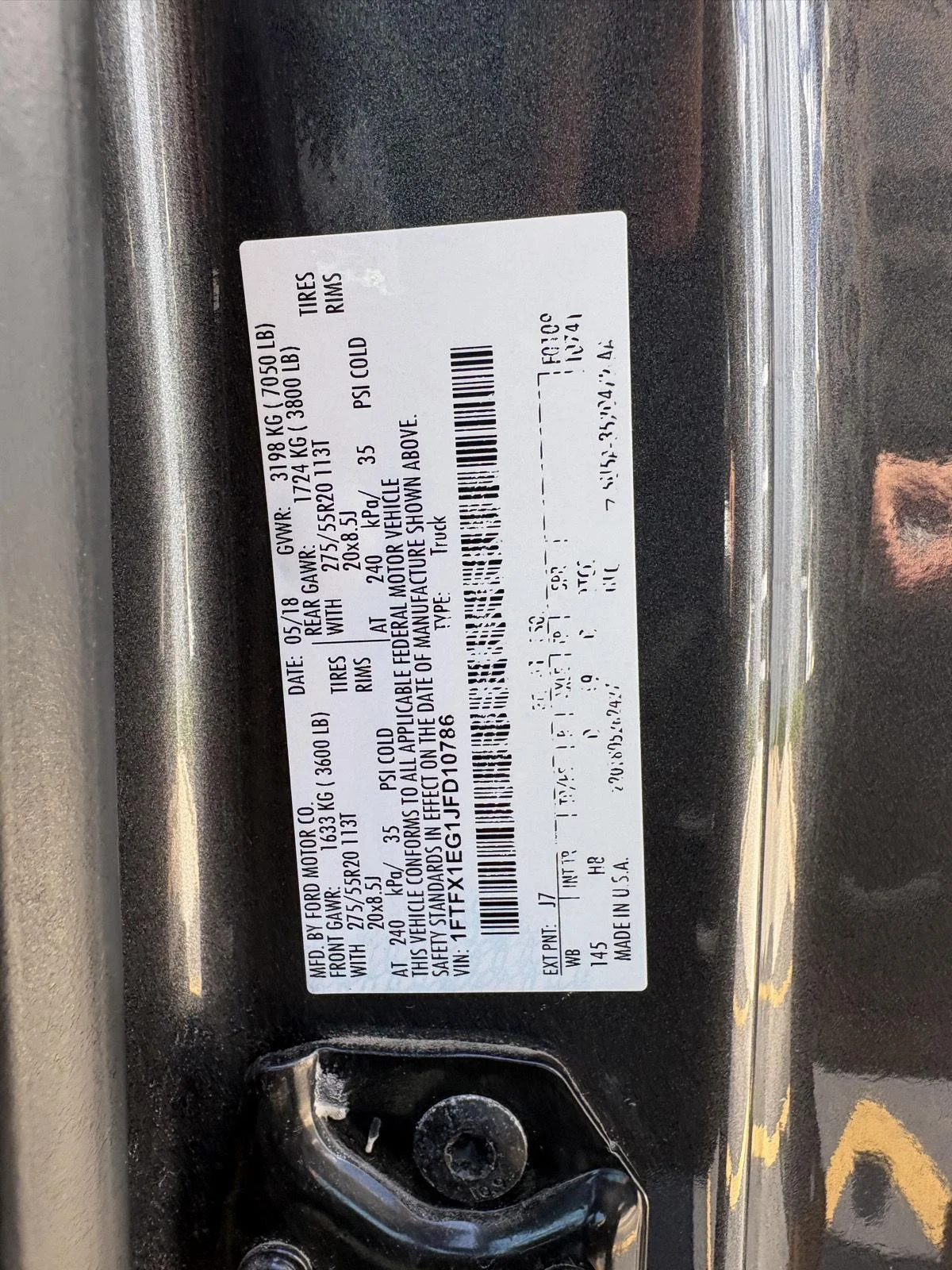 Used 2018 Magnetic Ford LARIAT image 18