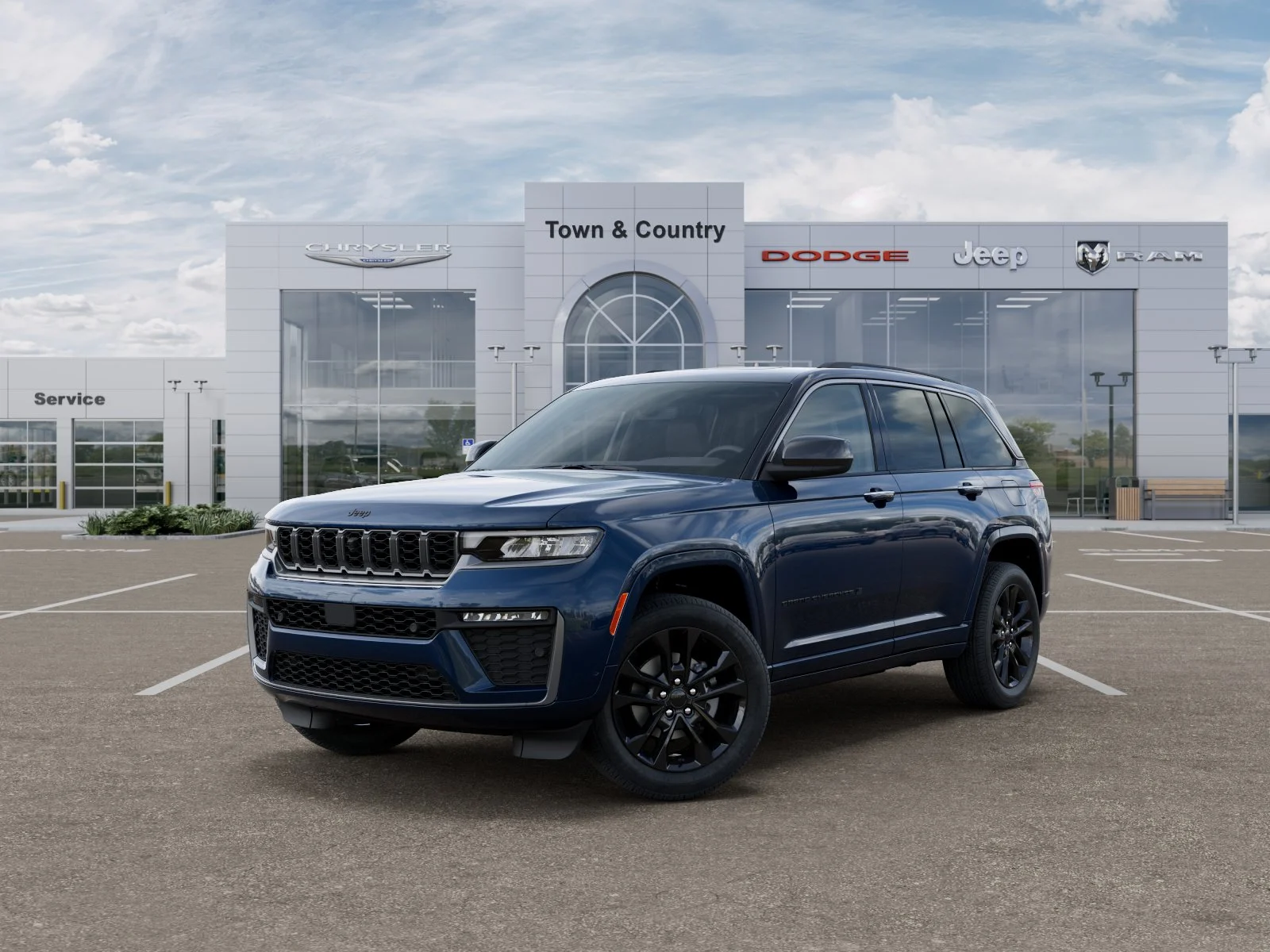 New 2026 Fathom Blue Pearl-Coat Exterior Paint Jeep Limited Reserve image 27