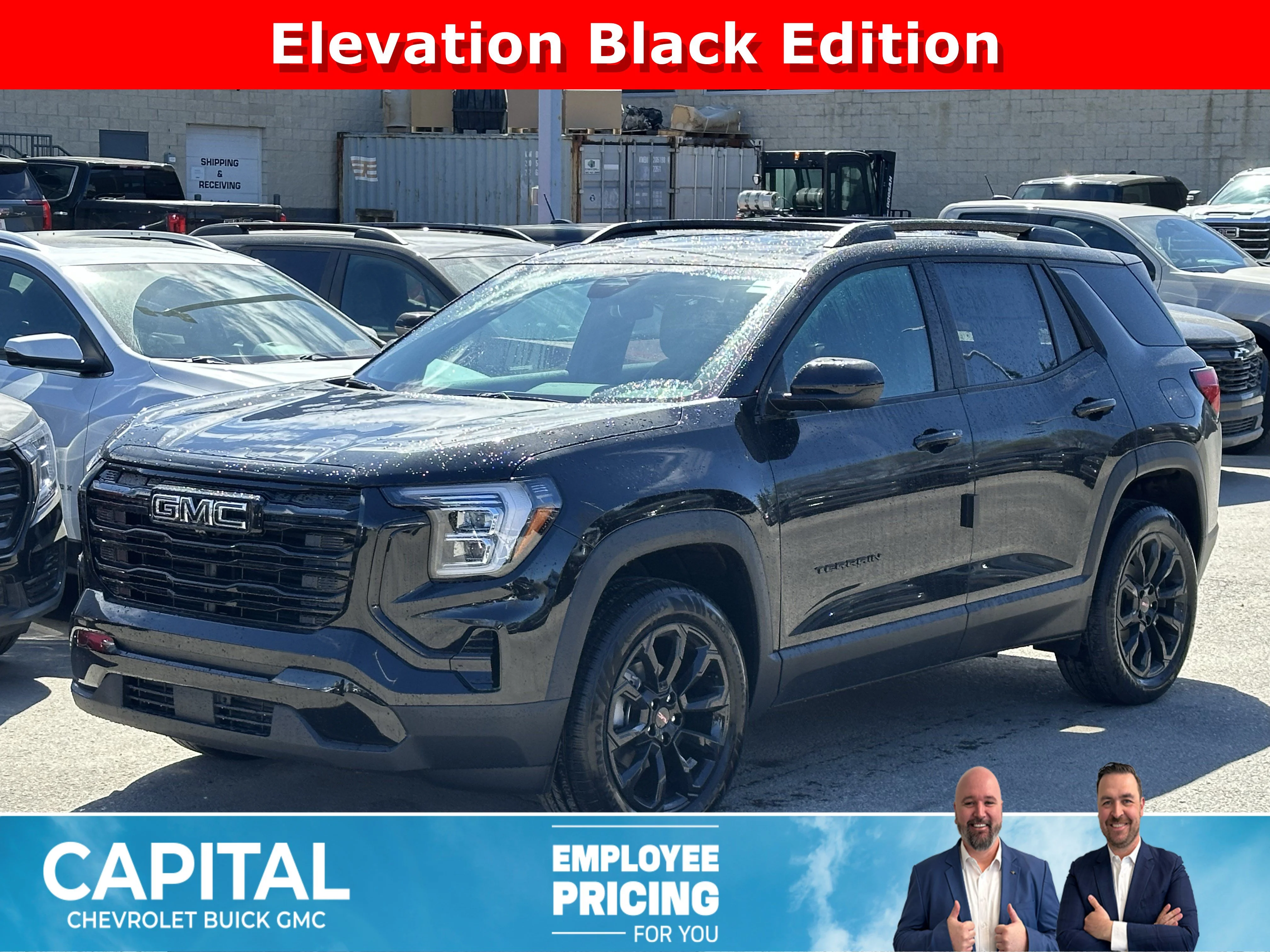 New 2026 Ebony Twilight Metallic GMC AWD Elevation image 1