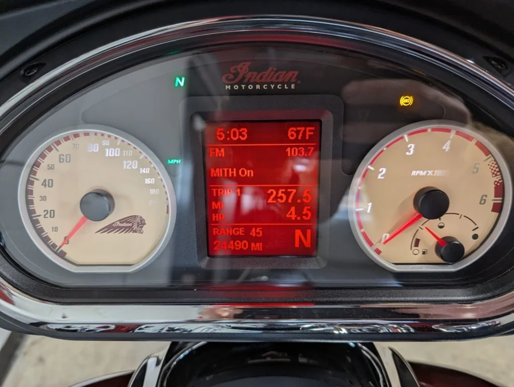 Used 2014 ORANGE/BLACK Indian Motorcycle Indian Motorcycle Red image 13