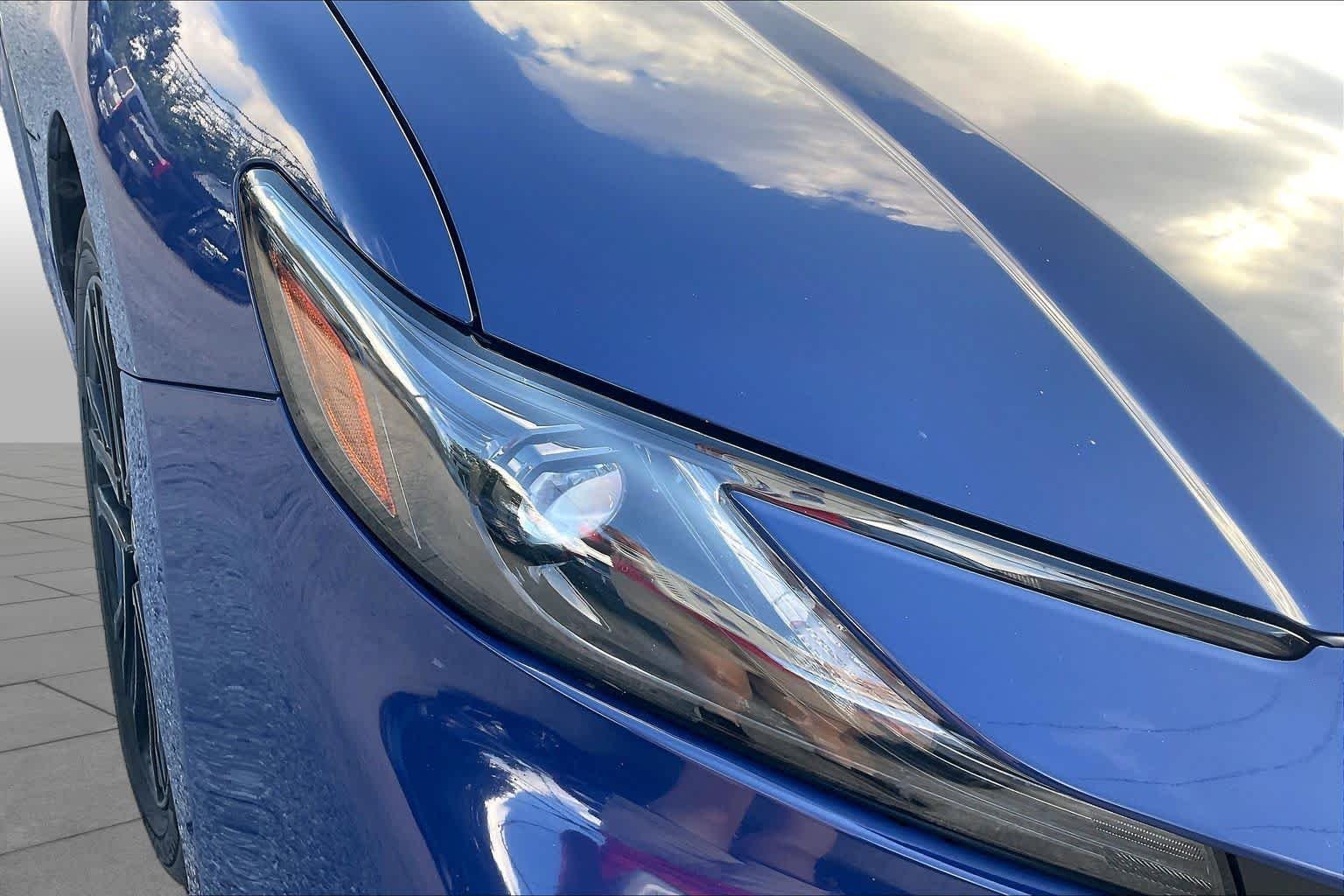 Used 2025 Reservoir Blue Toyota SE image 27