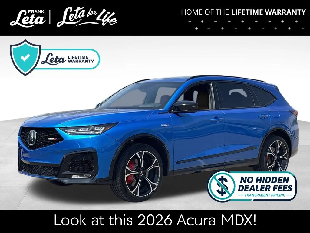 New 2026 Blue Acura Type S w/Advance Package image 1