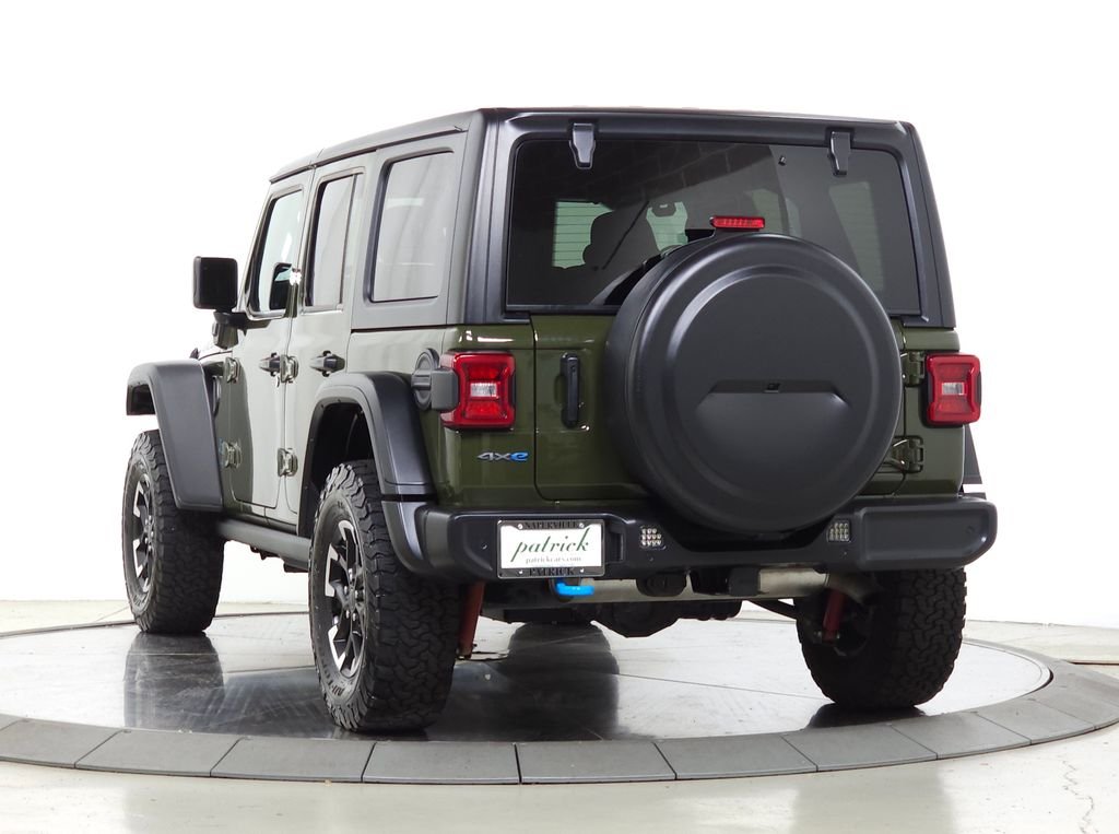 Used 2024 Green Jeep Rubicon 4xe image 3