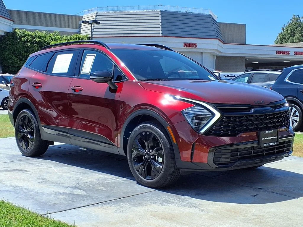Certified Used 2025 Red Kia X-Line image 7