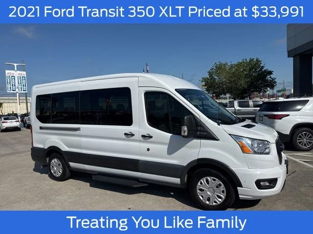 2021 Ford Transit 350 XL Med Roof Sliding Pass. 148's photo