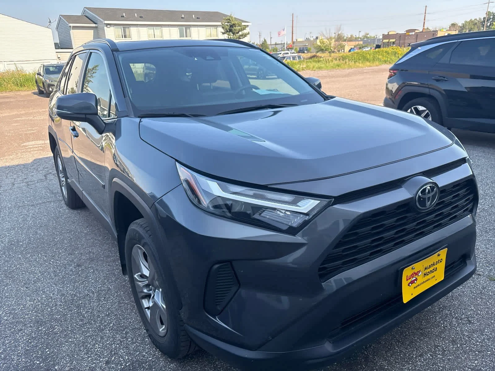 Used 2022 Magnetic Gray Metallic Toyota XLE image 3
