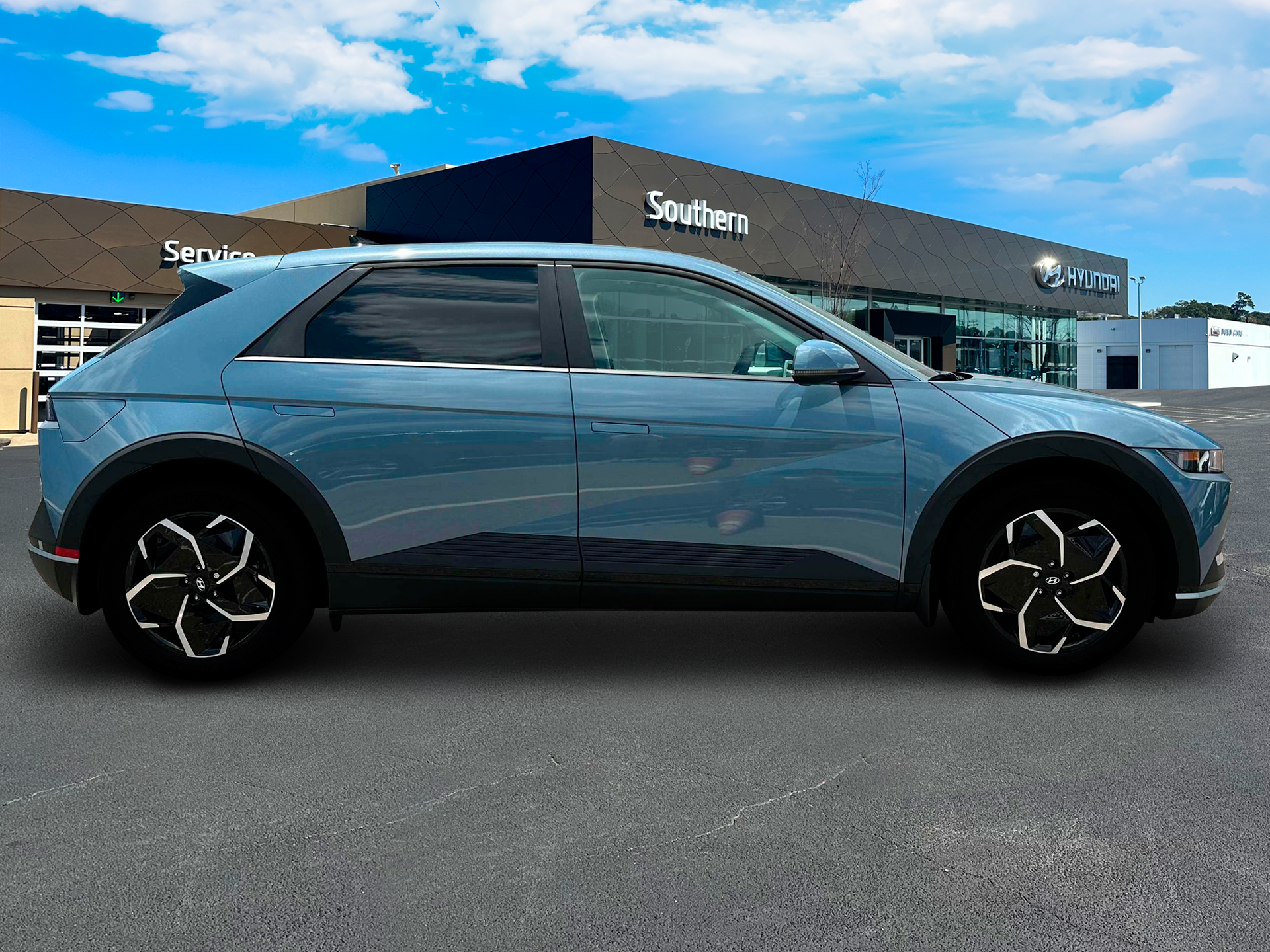 New 2024 Blue Hyundai SEL image 9