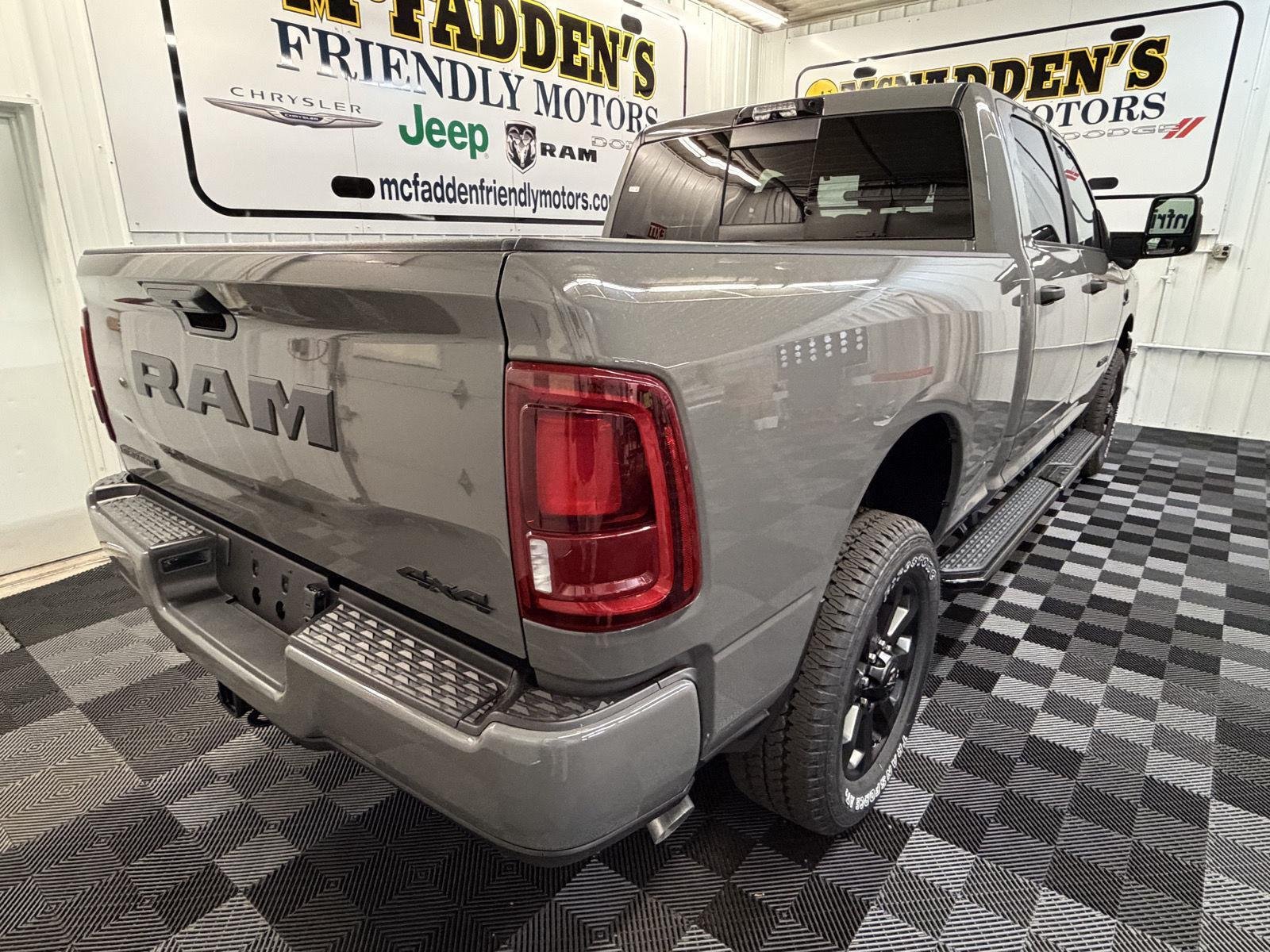 New 2026 Ceramic Gray Clear-Coat Exterior Paint RAM Big Horn image 4