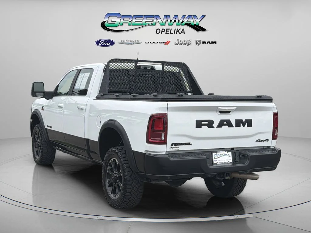 Used 2025 Bright White Clearcoat Ram Rebel image 5