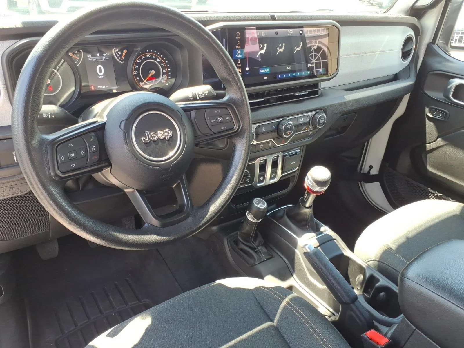 Used 2025 Bright White Clearcoat Jeep Sport image 19