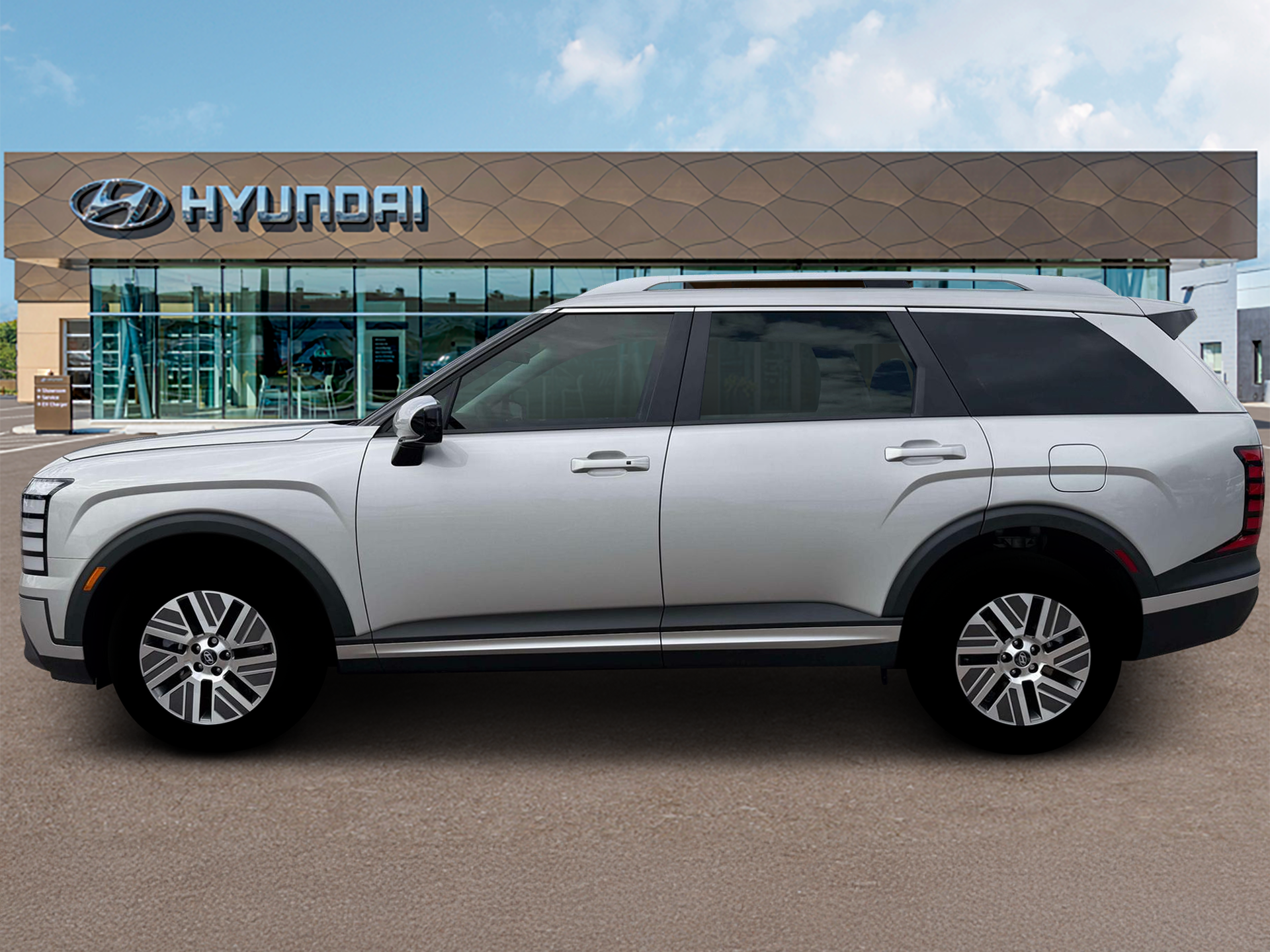 New 2026 Silver Hyundai SEL 7P image 3