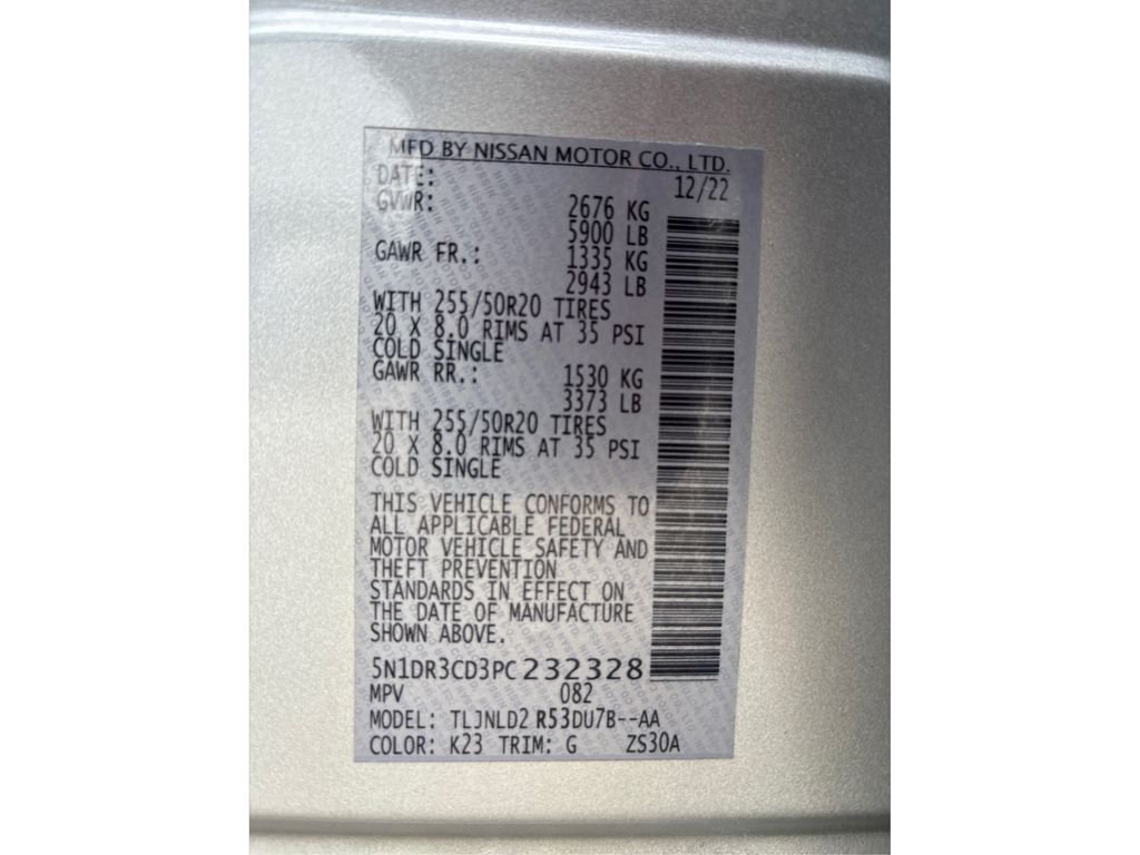 Used 2023 Silver Nissan SL image 19