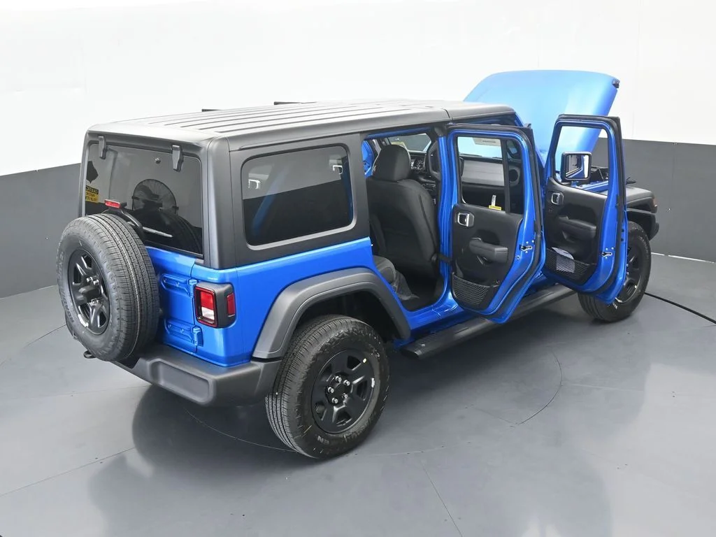 New 2026 Hydro Blue Pearl-Coat Exterior Paint Jeep Sport image 69
