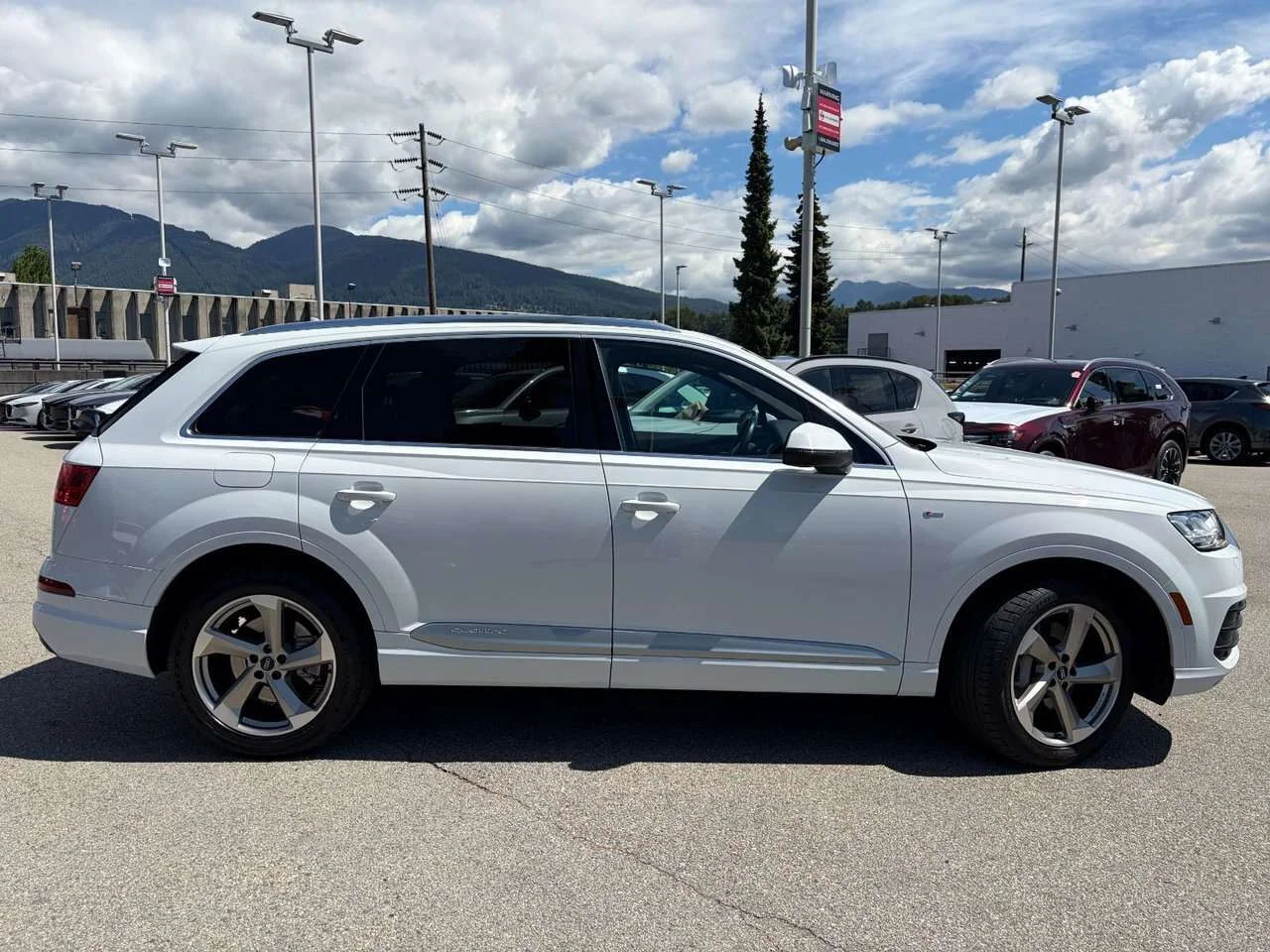 Used 2018 Glacier White Metallic Audi Technik image 7