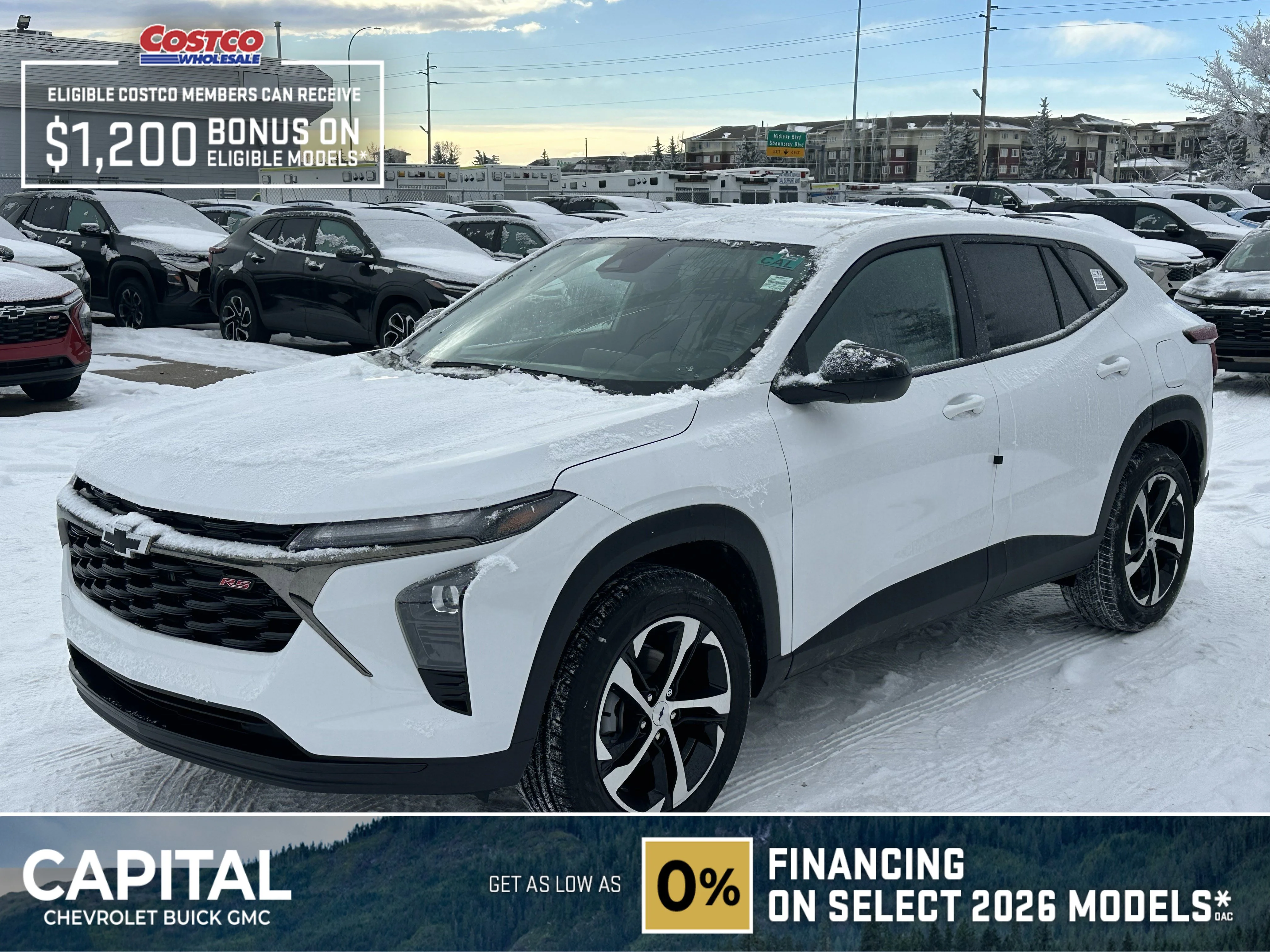 New 2026 Summit White Chevrolet 1RS image 1