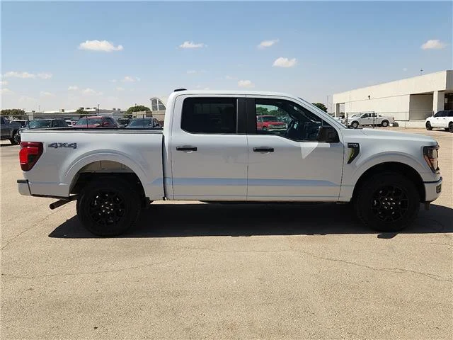 Used 2025 Space White MET Ford STX 4x4 SuperCrew Cab 5.5 ft. box 145 in. WB image 5