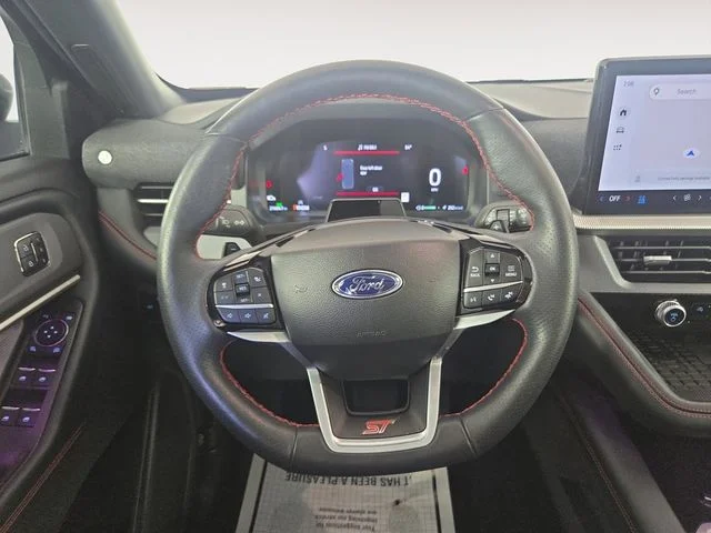 Certified Used 2025 Agate Black Metallic Ford ST image 12
