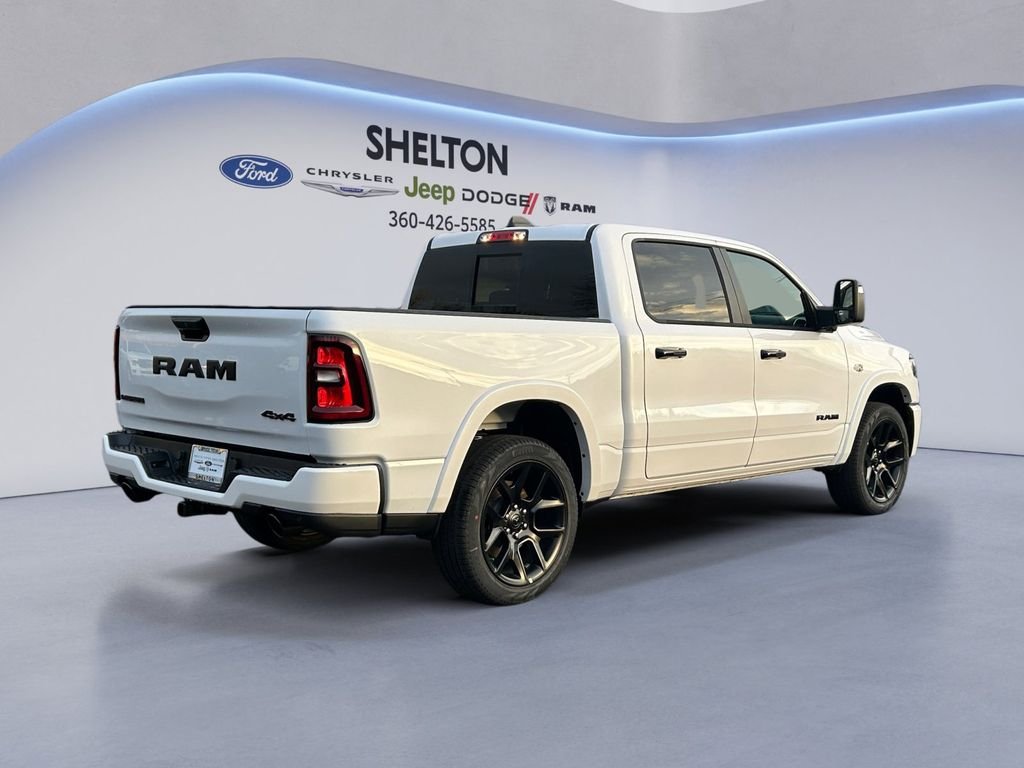 New 2026 Ivory White Tri-Coat Pearl-Coat Exterior Paint RAM Laramie image 5