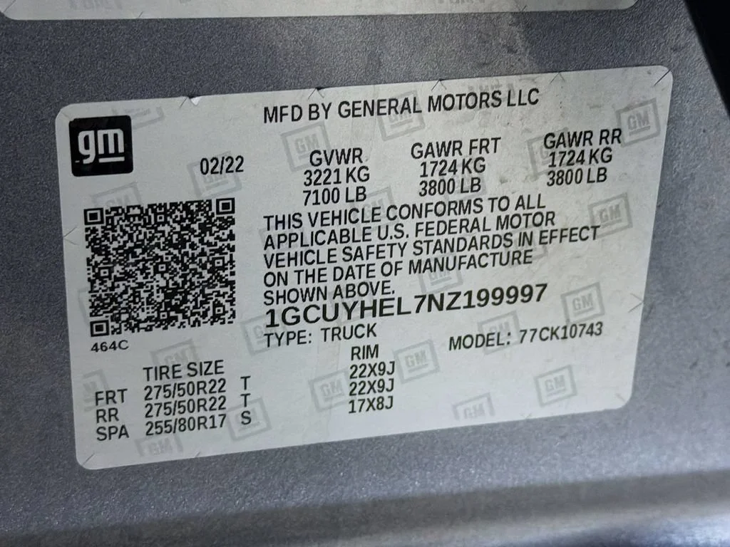 Used 2022 Satin Steel Metallic Chevrolet High Country image 30