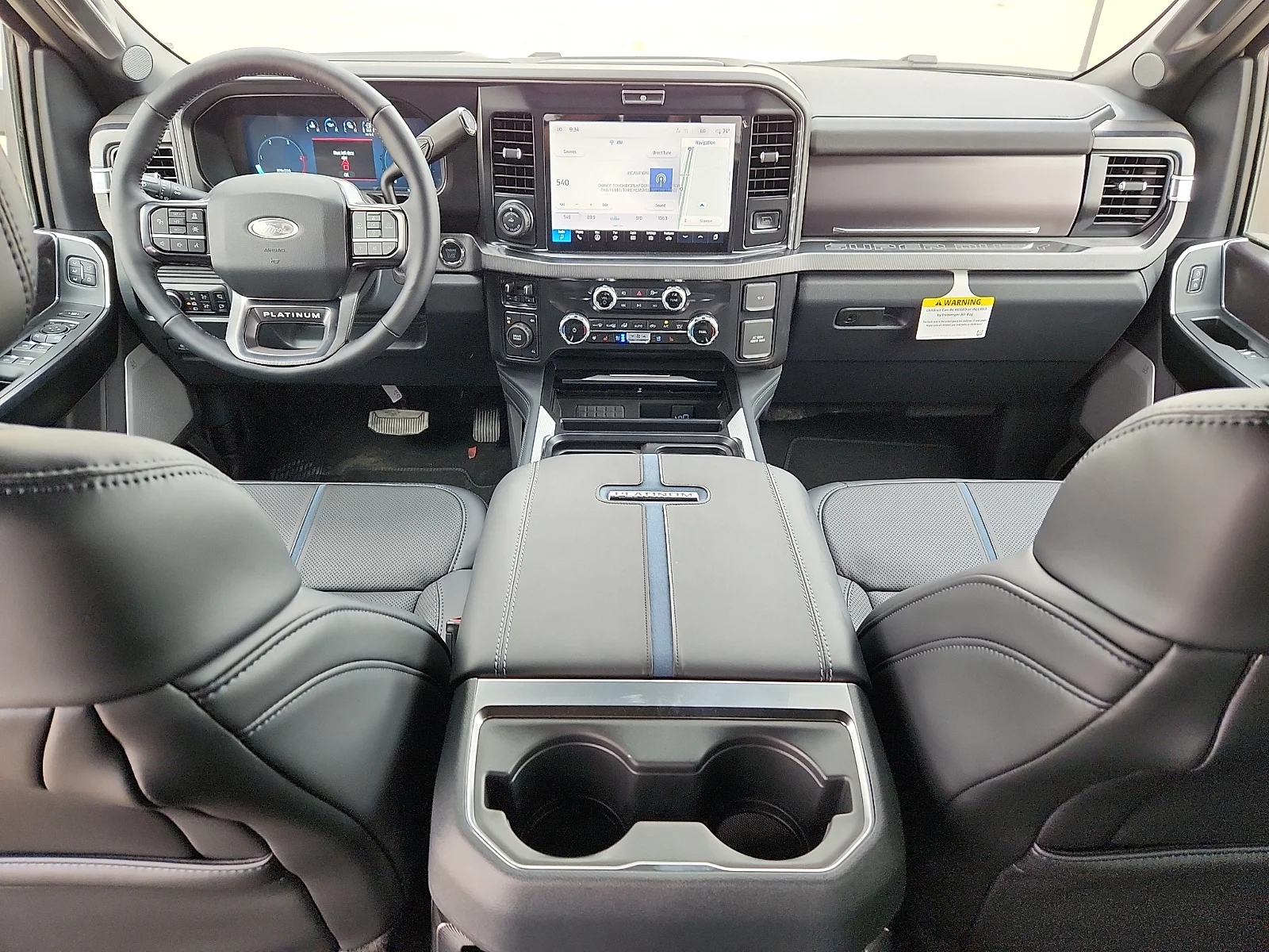 New 2026 Star White Metallic Tri-Coat Ford F-250® Platinum® image 13