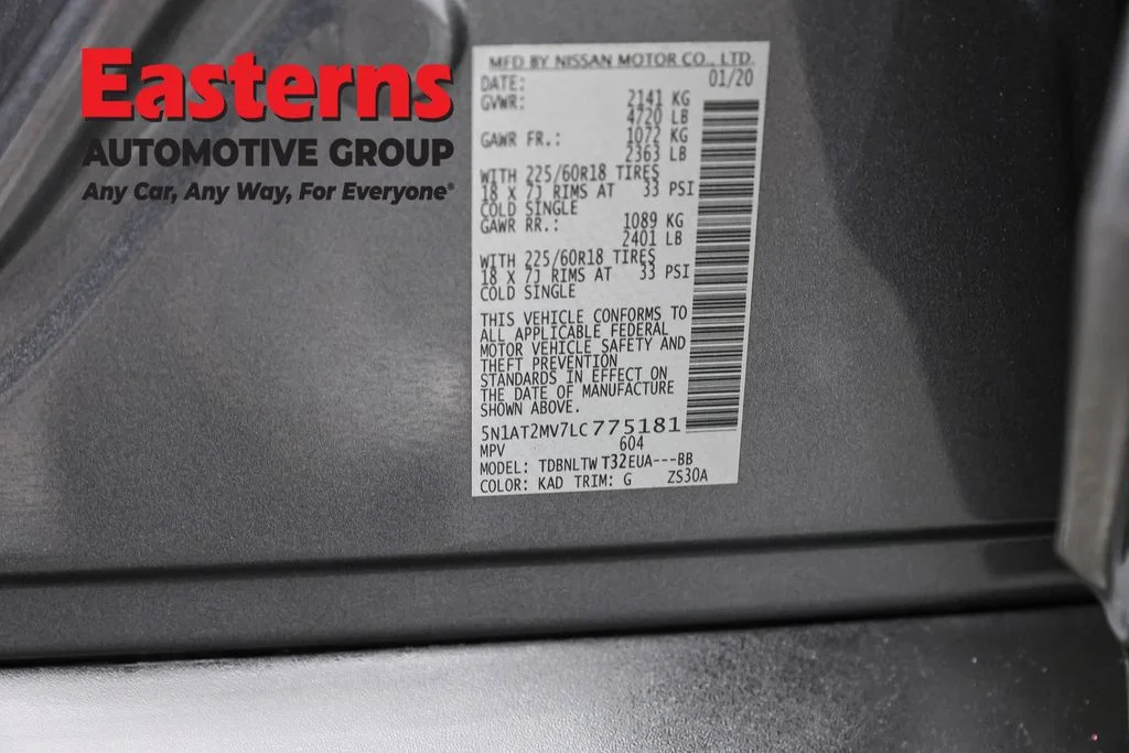 Used 2020 Gray Nissan SV image 38