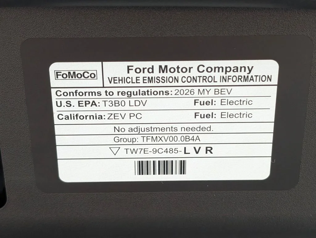 New 2026 Shadow Black Ford Premium image 26