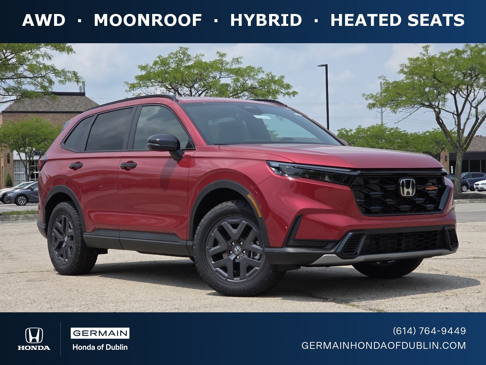 New 2026 Radiant Red Metallic Honda TrailSport image 1
