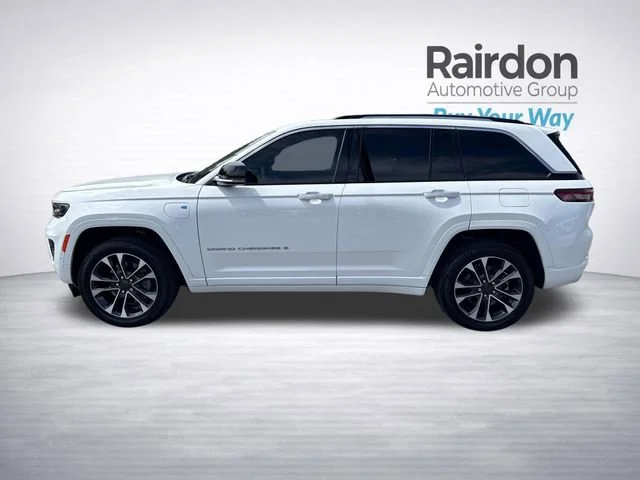 Used 2023 Bright White Clearcoat Jeep Overland 4xe image 4