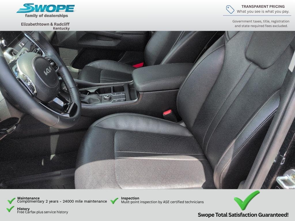 Used 2022 EBONY BLACK Kia S image 13