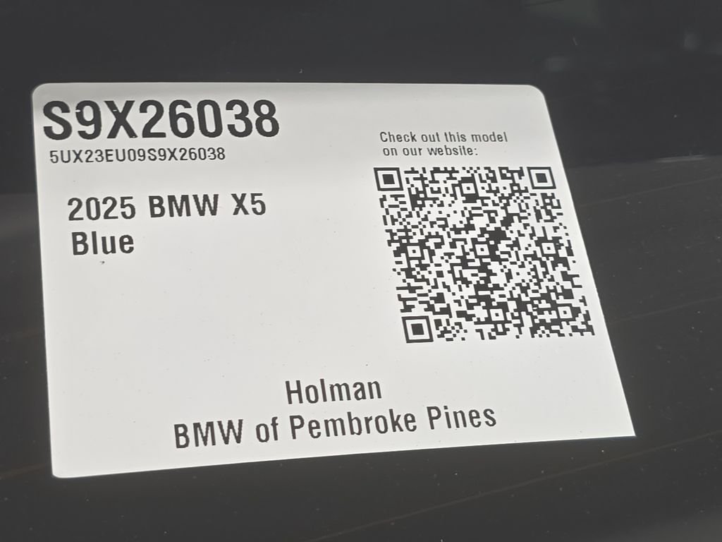 Certified Used 2025 Blue Ridge Mountain Metallic BMW xDrive40i image 28