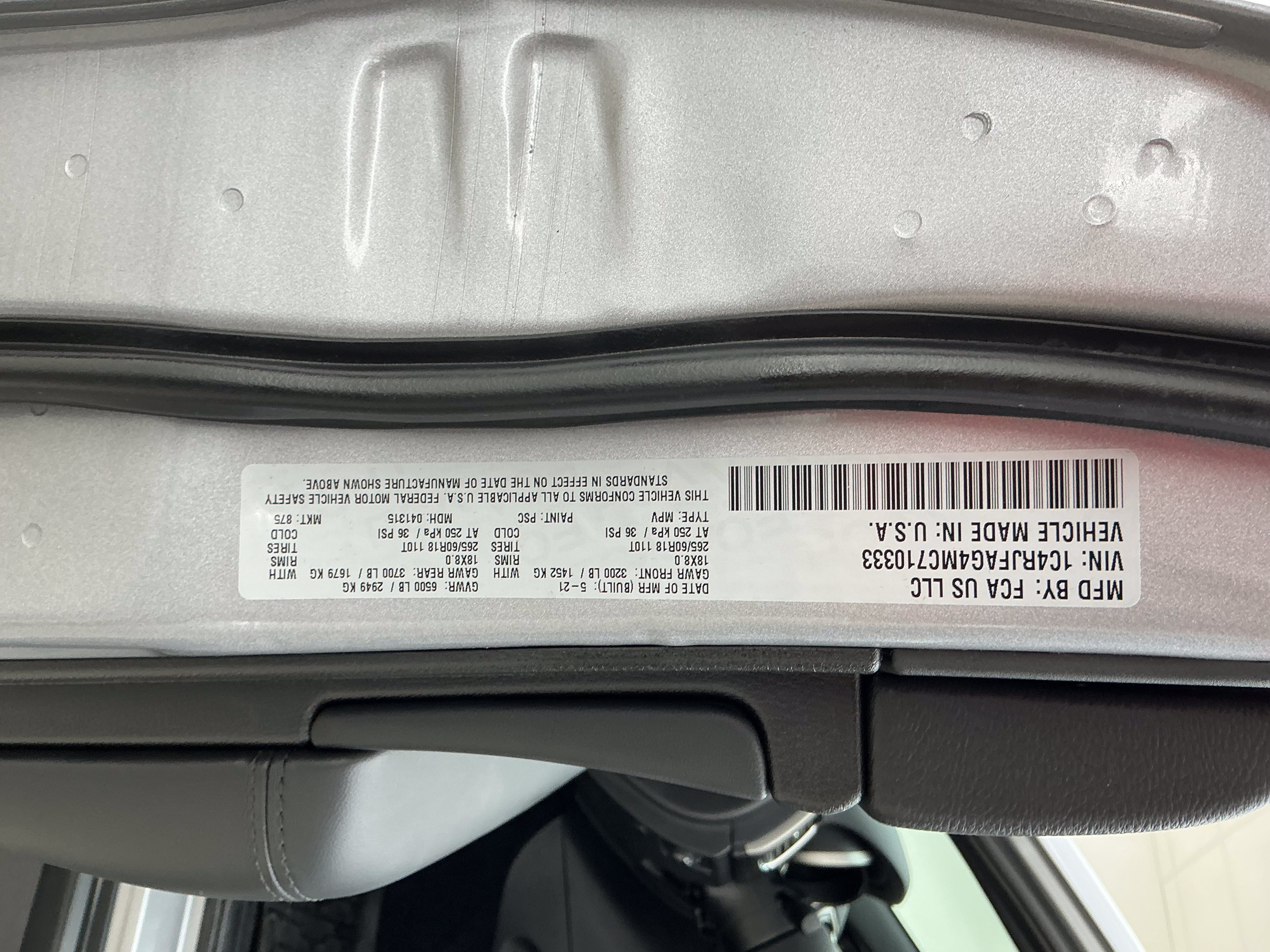Used 2021 Billet Silver Metallic Clearcoat Jeep Laredo E image 12