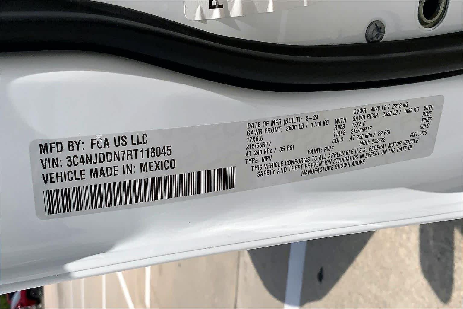 Used 2024 Bright White Clearcoat Jeep Trailhawk image 36