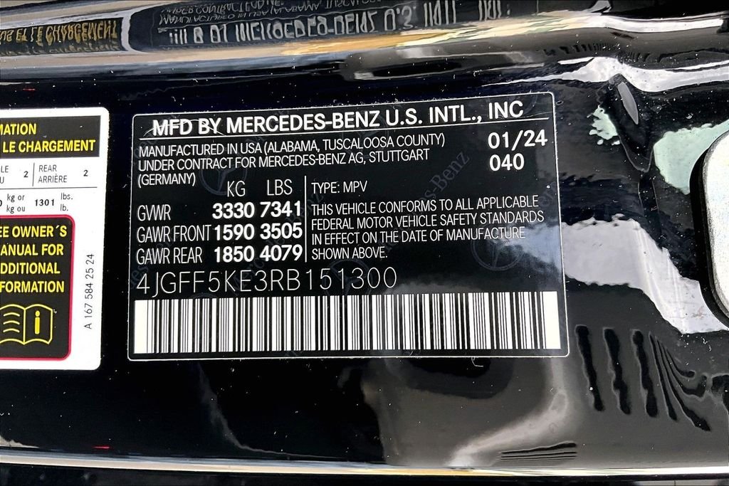 Certified Used 2024 Black Mercedes-Benz GLS 450 image 35