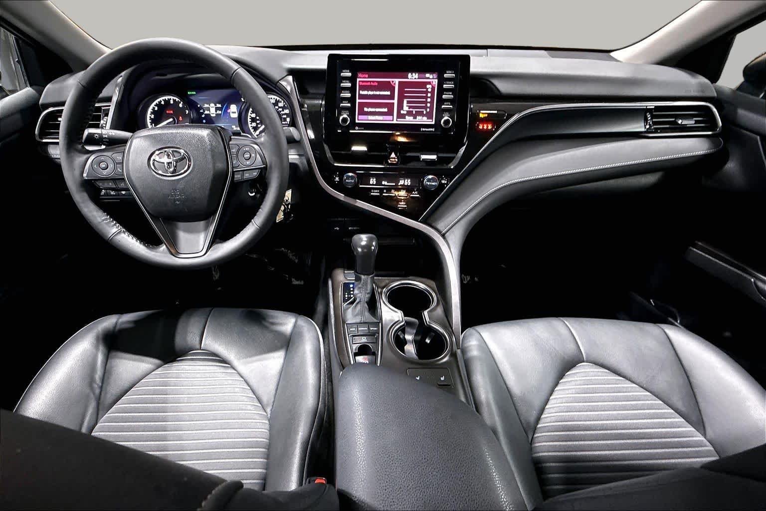 Used 2024 Midnight Black Metallic Toyota SE image 16