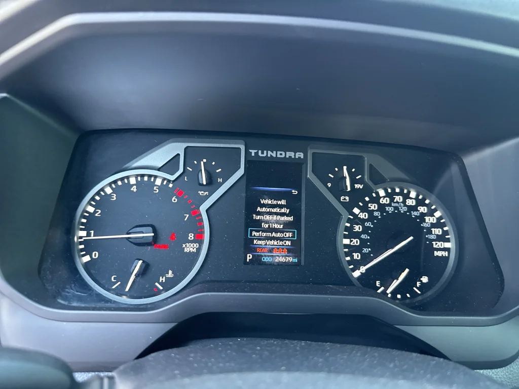 Used 2025 Midnight Black Metallic Toyota SR5 image 17