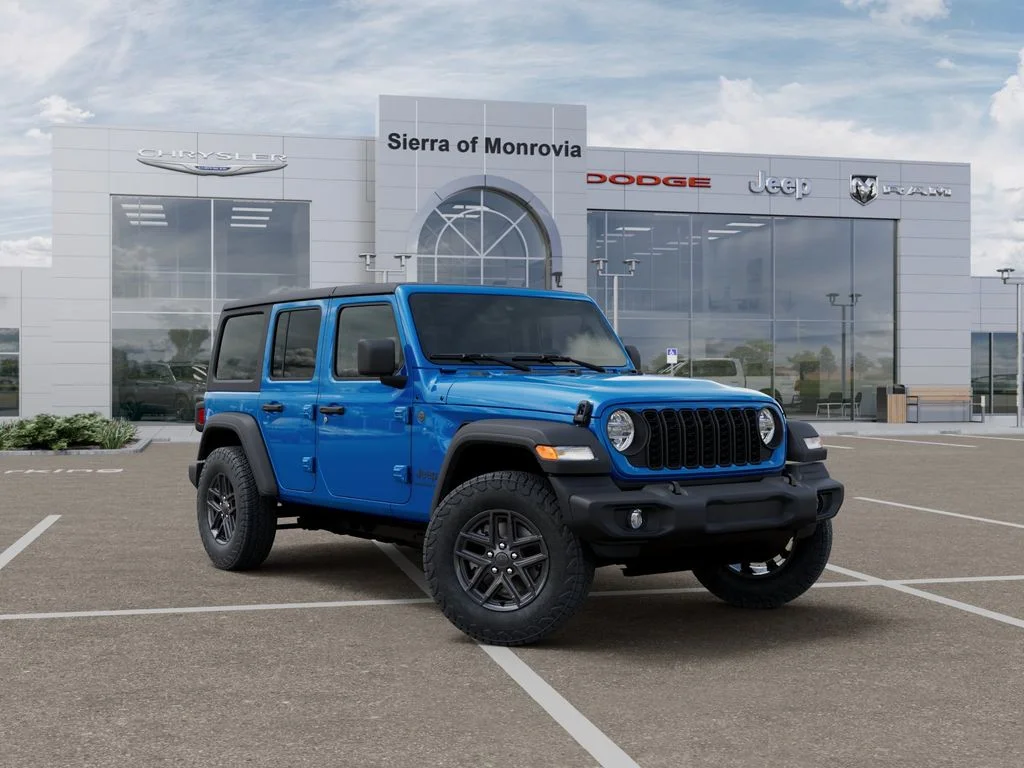 New 2026 Hydro Blue Pearlcoat Jeep Sport S image 5