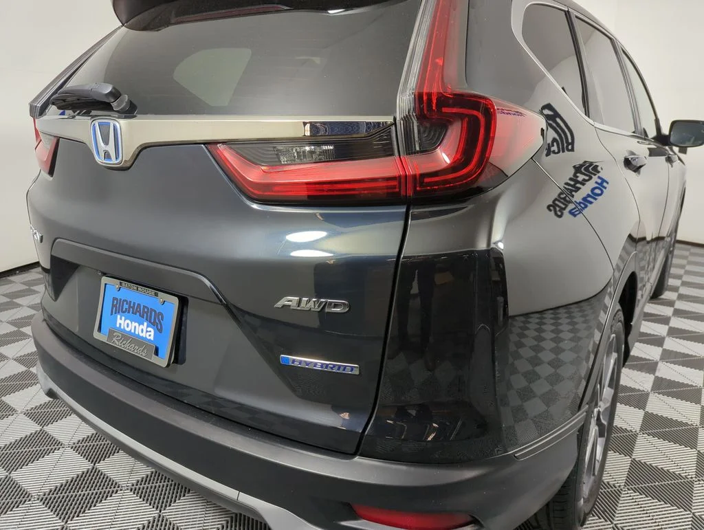 Certified Used 2022 Crystal Black Pearl Honda HYBRID EX image 6