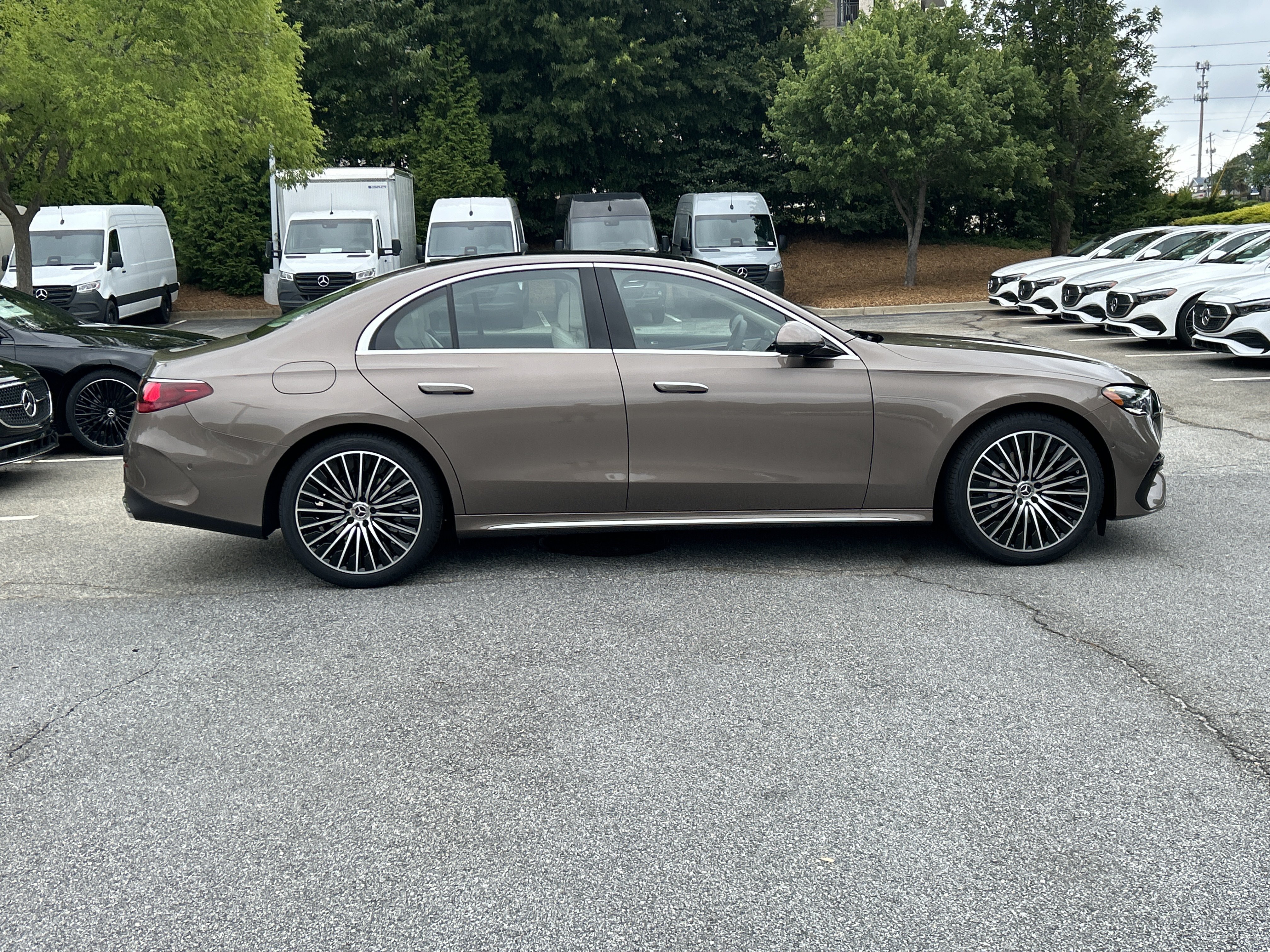 New 2026 Sonoran Brown Metallic Mercedes-Benz E 350 Sedan image 5