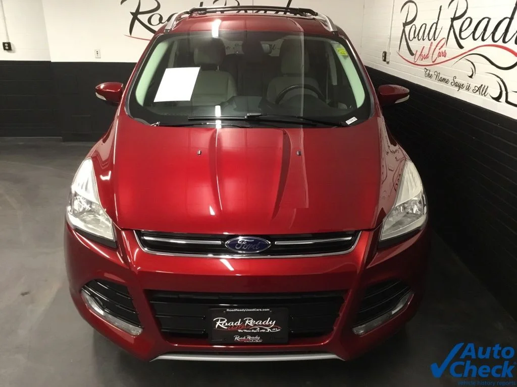 Used 2014 Red Ford Titanium image 4