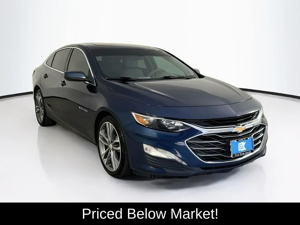 Used 2021 Northsky Blue Metallic Chevrolet LT image 1